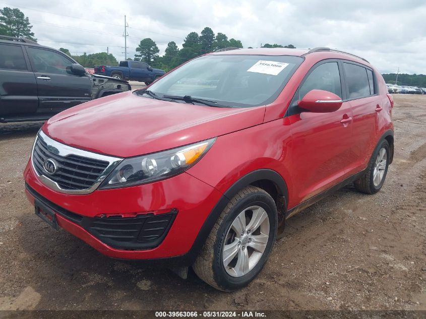 2012 Kia Sportage Lx VIN: KNDPB3A20C7183583 Lot: 39563066