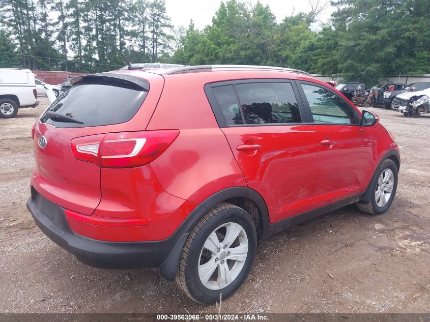 2012 Kia Sportage Lx VIN: KNDPB3A20C7183583 Lot: 39563066