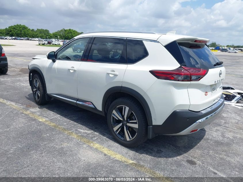 2022 Nissan Rogue Platinum VIN: JN8BT3DD1NW272046 Lot: 39563070