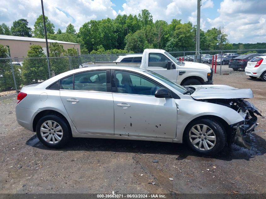2011 Chevrolet Cruze Ls VIN: 1G1PC5SH2B7185595 Lot: 39563071