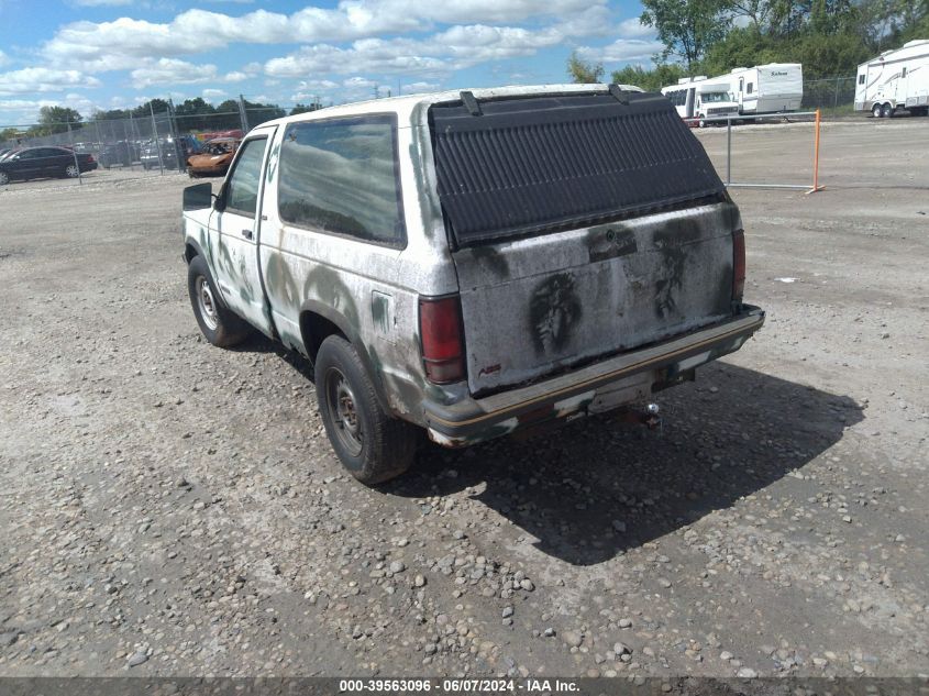 1993 Chevrolet Blazer S10 VIN: 1GNCT18W9P0182768 Lot: 39563096