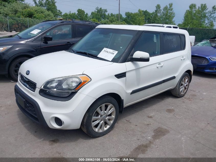 2013 Kia Soul + VIN: KNDJT2A65D7535560 Lot: 39563108