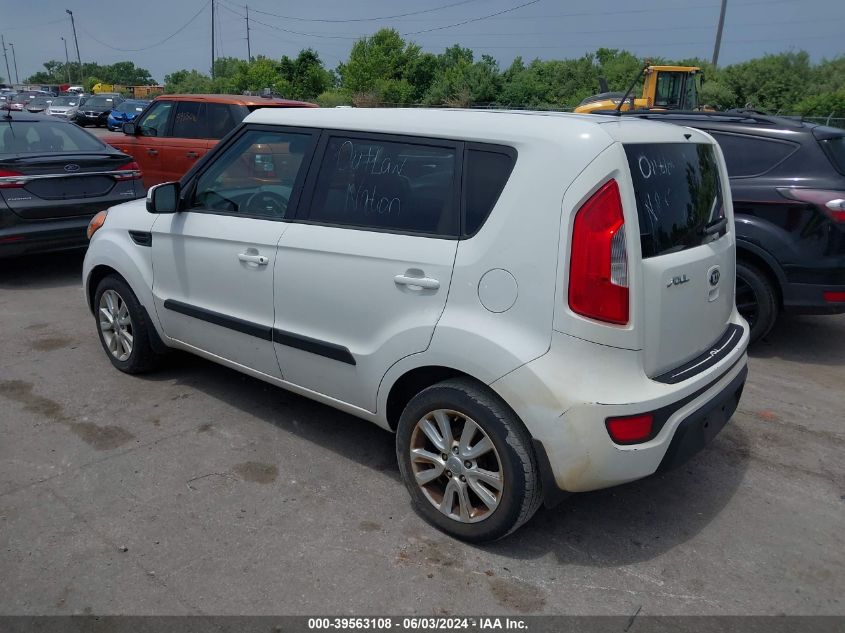 2013 Kia Soul + VIN: KNDJT2A65D7535560 Lot: 39563108