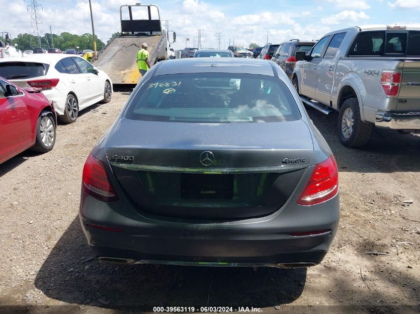 2018 Mercedes-Benz E 400 4Matic VIN: WDDZF6GB1JA396831 Lot: 39563119