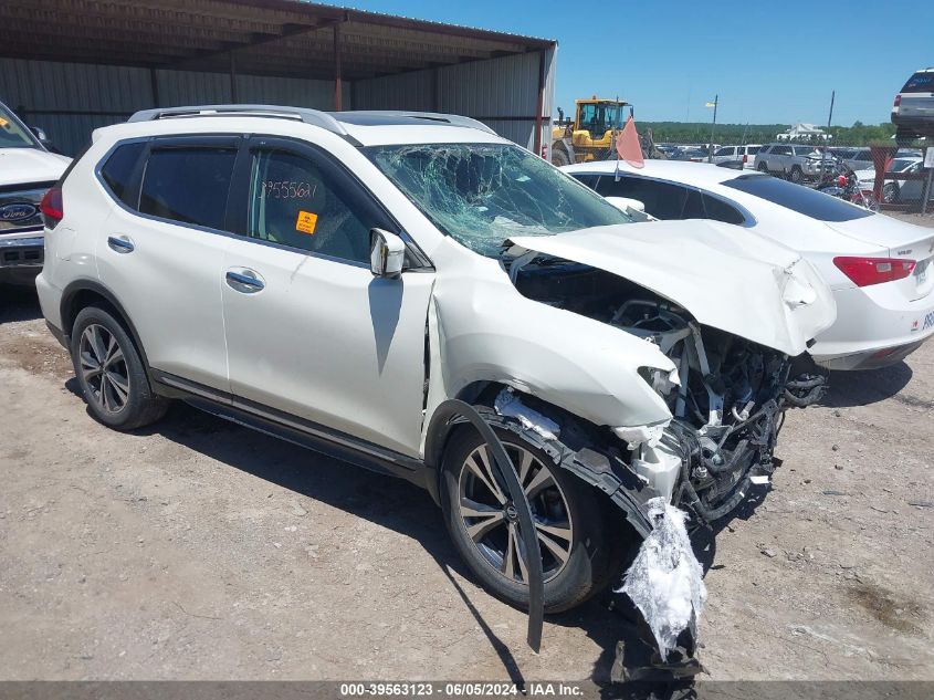 2017 Nissan Rogue Sl VIN: 5N1AT2MV1HC773420 Lot: 39563123