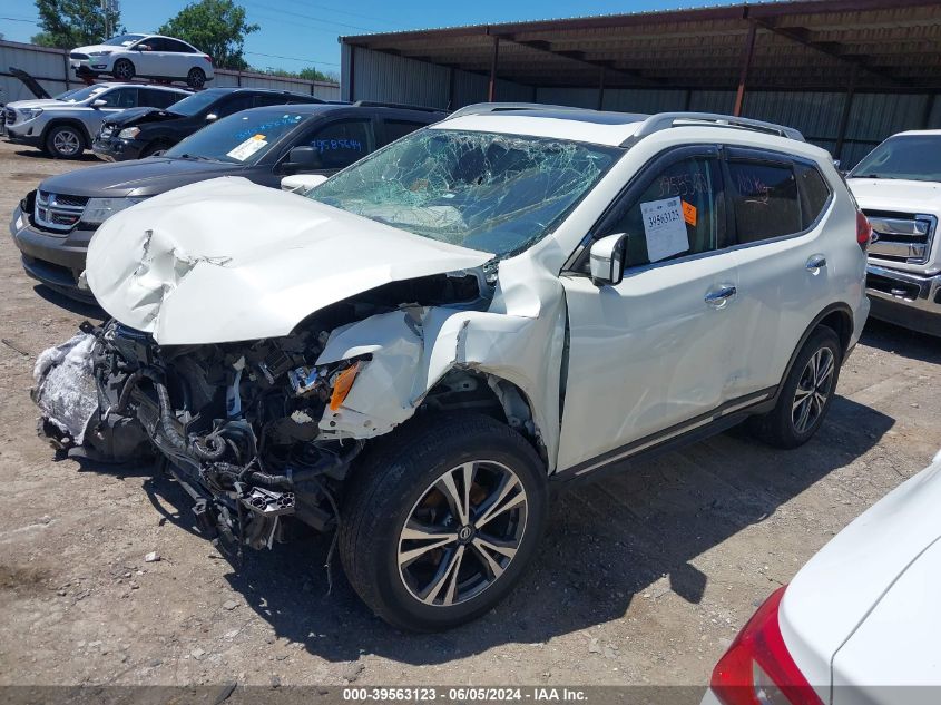 2017 Nissan Rogue Sl VIN: 5N1AT2MV1HC773420 Lot: 39563123