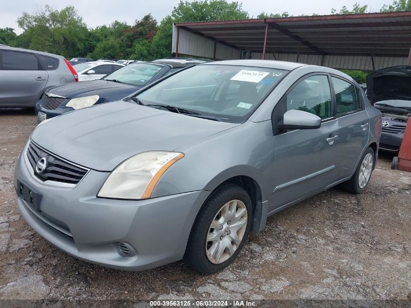 2010 Nissan Sentra 2.0S VIN: 3N1AB6AP1AL721402 Lot: 39563125