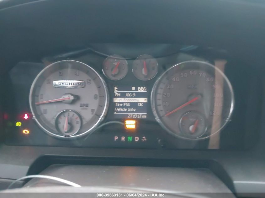 2012 Ram 1500 Laramie Longhorn/Limited Edition VIN: 1C6RD7PT5CS239127 Lot: 39563131