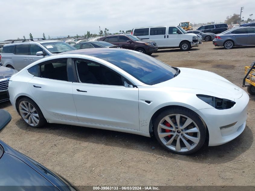 2018 TESLA MODEL 3 LONG RANGE/PERFORMANCE - 5YJ3E1EB8JF180281