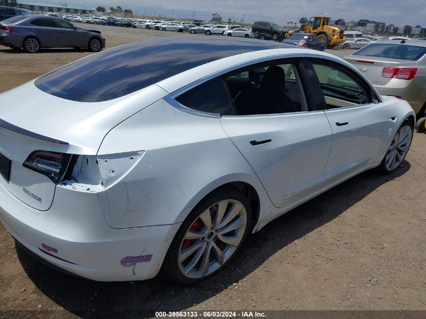 2018 TESLA MODEL 3 LONG RANGE/PERFORMANCE - 5YJ3E1EB8JF180281