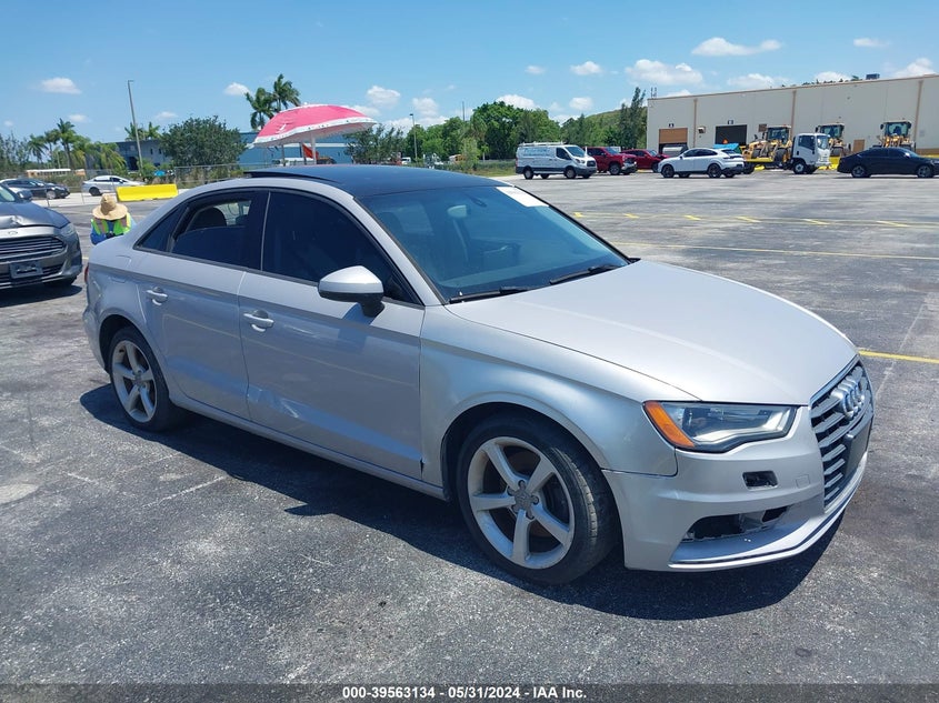 2015 Audi A3 1.8T Premium VIN: WAUACGFF3F1102537 Lot: 39563134