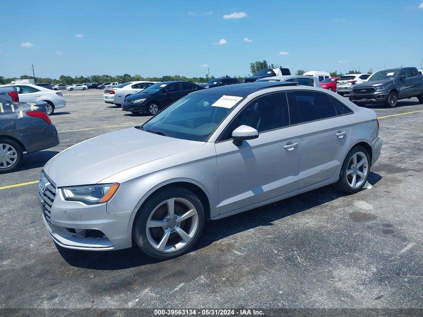 2015 Audi A3 1.8T Premium VIN: WAUACGFF3F1102537 Lot: 39563134