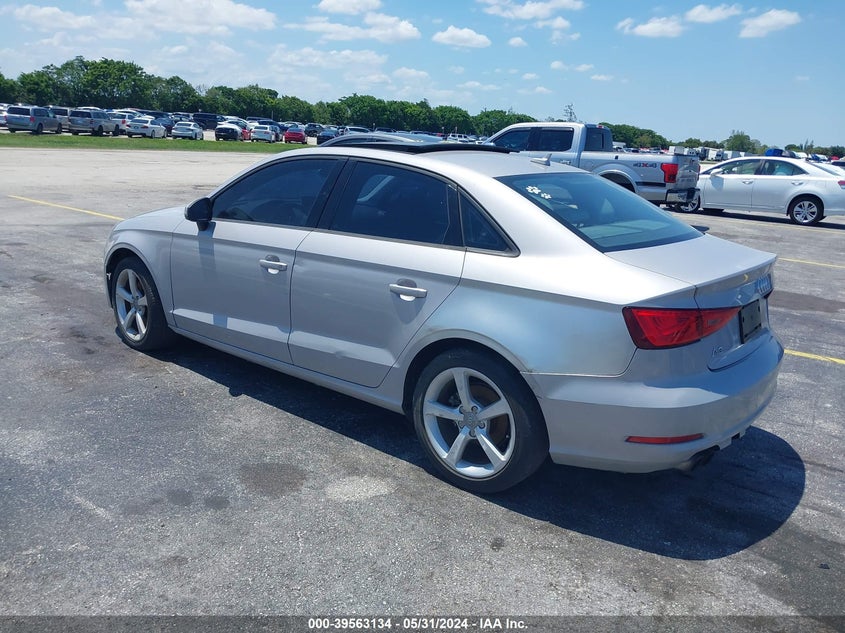 2015 Audi A3 1.8T Premium VIN: WAUACGFF3F1102537 Lot: 39563134