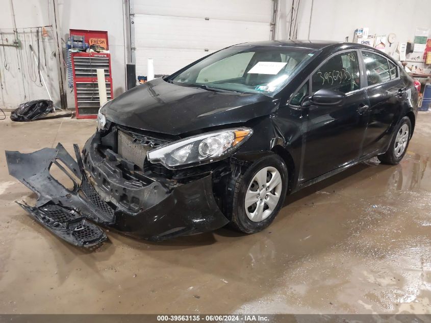 2016 Kia Forte Lx VIN: KNAFK4A63G5471990 Lot: 39563135