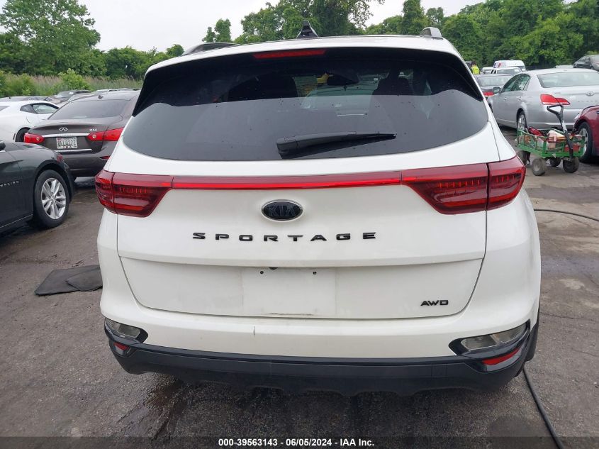 2022 Kia Sportage Nightfall Edition VIN: KNDP6CACXN7014784 Lot: 39563143