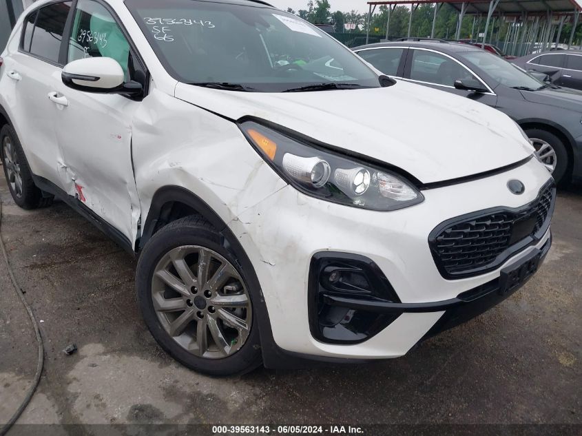 2022 Kia Sportage Nightfall Edition VIN: KNDP6CACXN7014784 Lot: 39563143