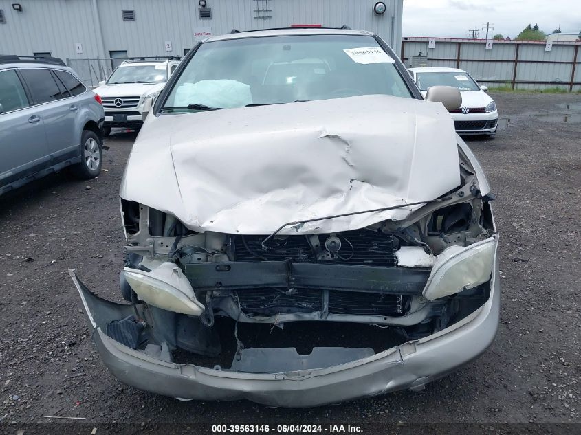 2001 Toyota Sienna Le/Xle VIN: 4T3ZF13C21U328048 Lot: 39563146