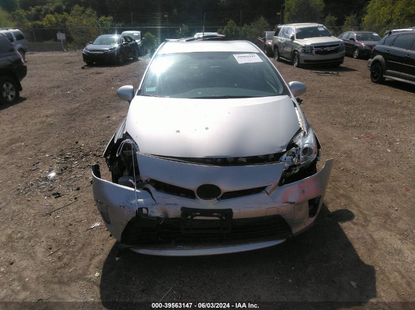 2015 Toyota Prius Two VIN: JTDKN3DU8F1900236 Lot: 39563147