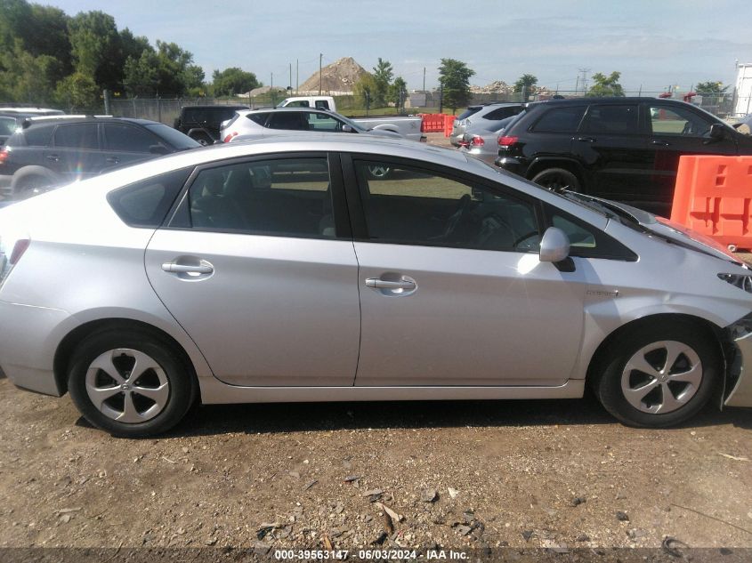 2015 Toyota Prius Two VIN: JTDKN3DU8F1900236 Lot: 39563147