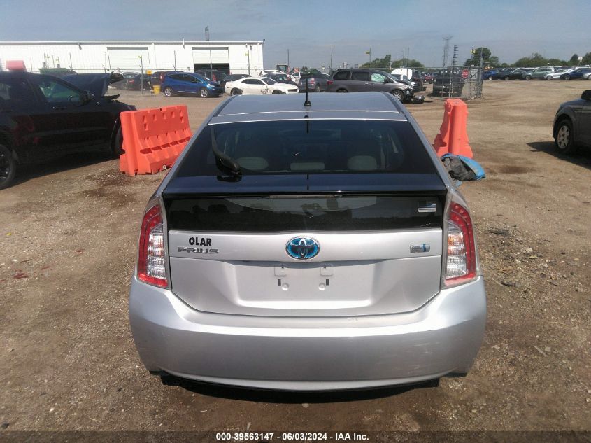 2015 Toyota Prius Two VIN: JTDKN3DU8F1900236 Lot: 39563147
