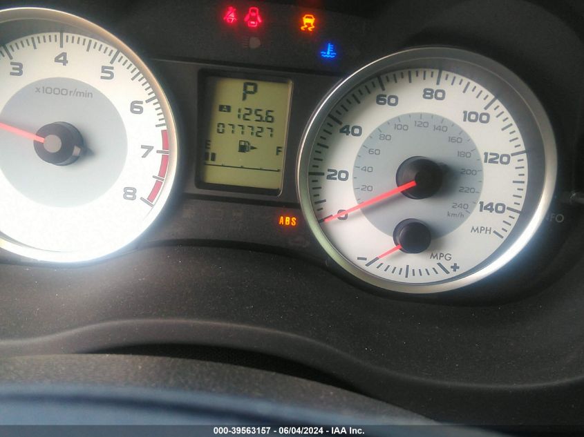 2012 Subaru Impreza 2.0I Premium VIN: JF1GPAB60CH244597 Lot: 39563157