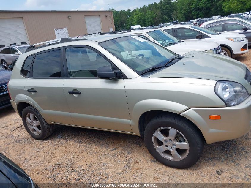 2008 Hyundai Tucson Gls VIN: KM8JM12B08U755520 Lot: 39563165