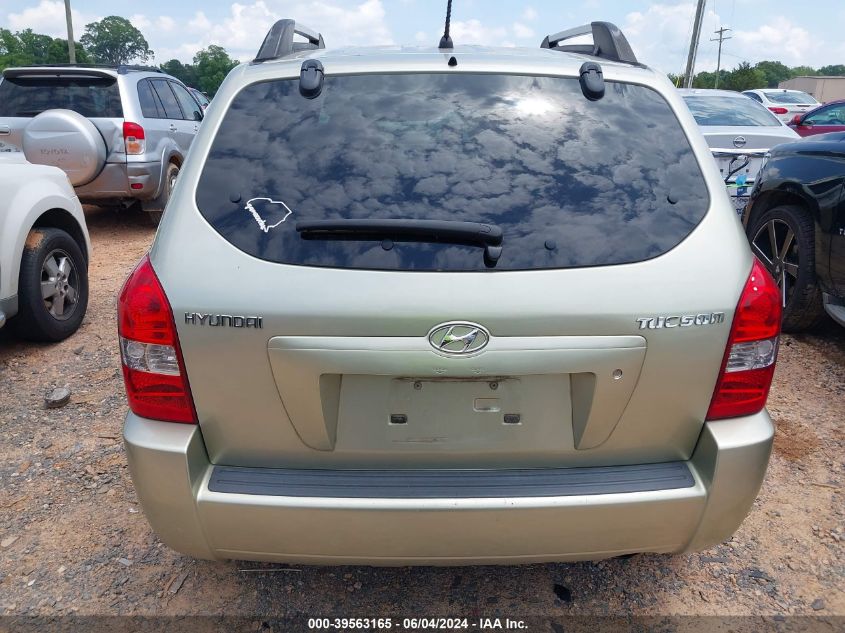 2008 Hyundai Tucson Gls VIN: KM8JM12B08U755520 Lot: 39563165