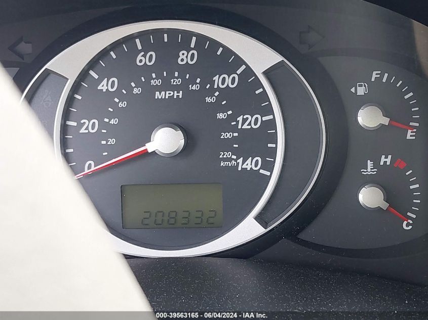 2008 Hyundai Tucson Gls VIN: KM8JM12B08U755520 Lot: 39563165