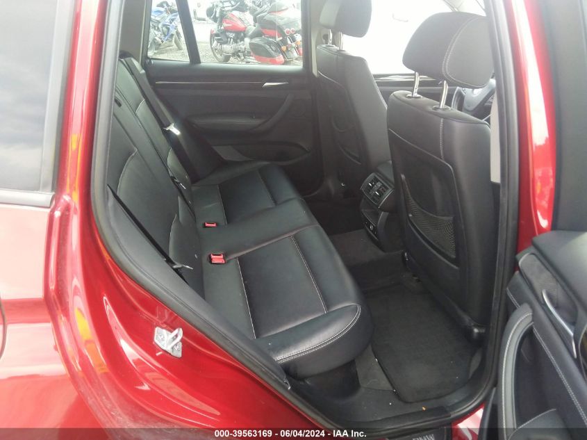 2014 BMW X3 xDrive28I VIN: 5UXWX9C54E0D25650 Lot: 39563169