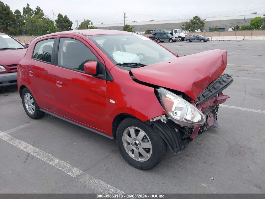 2015 Mitsubishi Mirage Rf VIN: ML32A4HJ1FH059338 Lot: 39563178