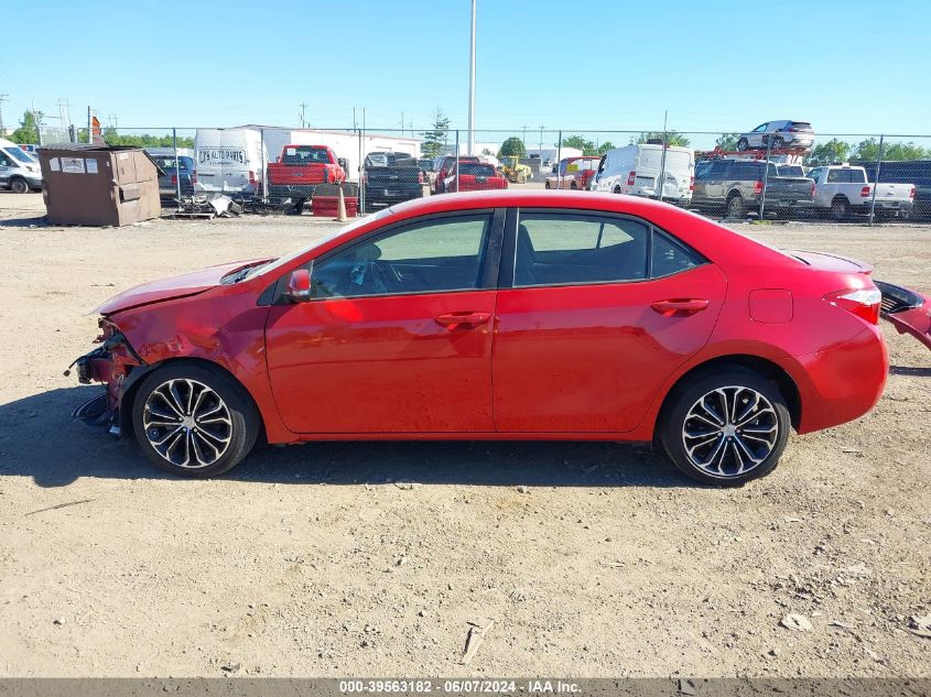 2015 Toyota Corolla S Plus VIN: 2T1BURHE3FC355048 Lot: 39563182