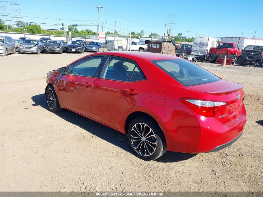 2015 Toyota Corolla S Plus VIN: 2T1BURHE3FC355048 Lot: 39563182