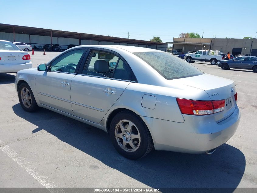 2006 Hyundai Sonata Gls V6/Lx V6 VIN: 5NPEU46F46H065068 Lot: 39563184