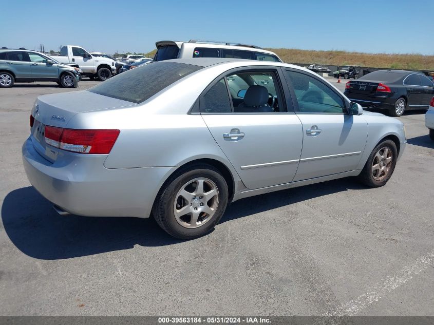 2006 Hyundai Sonata Gls V6/Lx V6 VIN: 5NPEU46F46H065068 Lot: 39563184