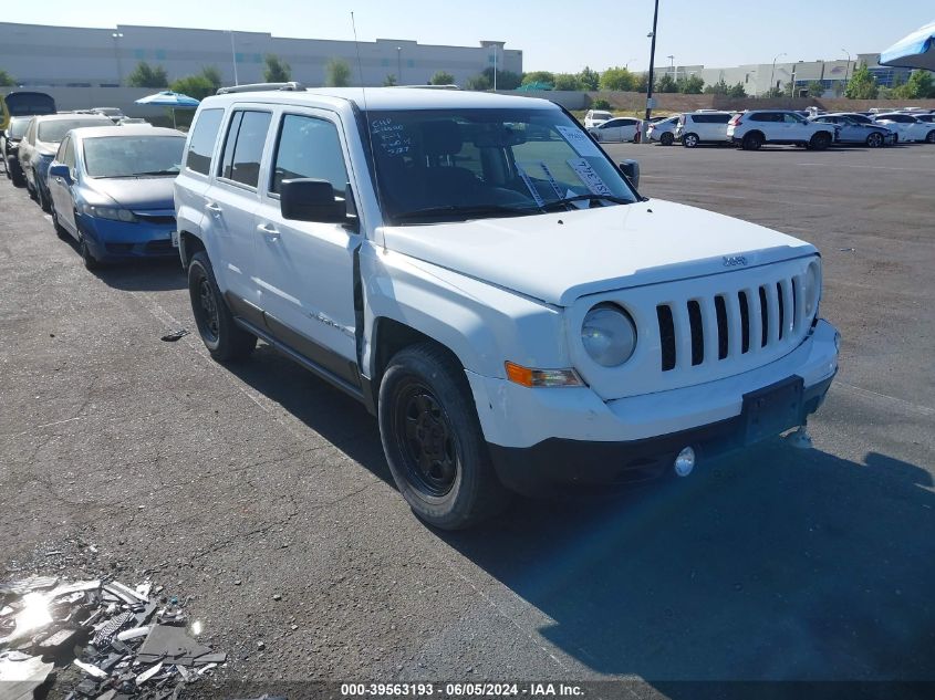 2012 Jeep Patriot Sport VIN: 1C4NJPBA2CD639611 Lot: 39563193