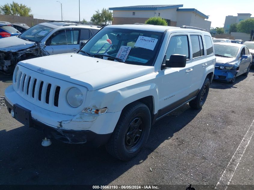 2012 Jeep Patriot Sport VIN: 1C4NJPBA2CD639611 Lot: 39563193