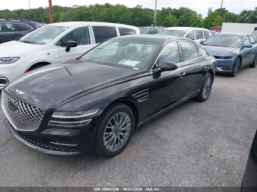 2024 Genesis G80 Advanced VIN: KMTGB4SC1RU241323 Lot: 39563206