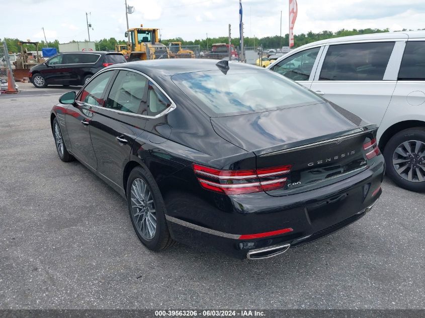 2024 GENESIS G80 ADVANCED - KMTGB4SC1RU241323