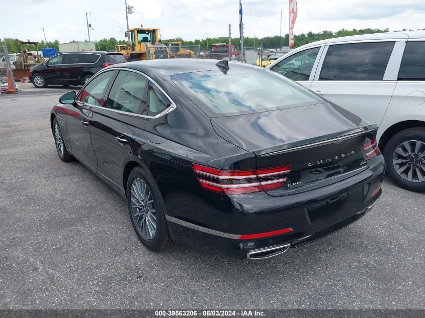 2024 Genesis G80 Advanced VIN: KMTGB4SC1RU241323 Lot: 39563206