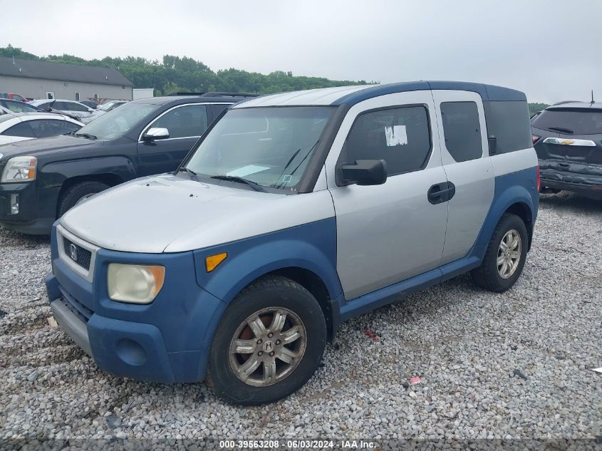 2006 Honda Element Ex VIN: 5J6YH18626L004966 Lot: 39563208