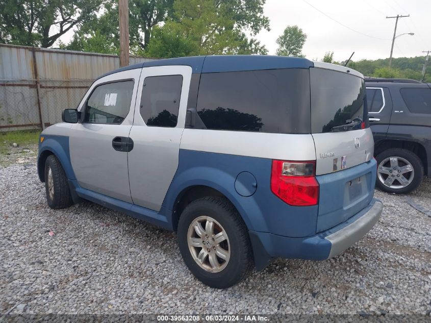 2006 Honda Element Ex VIN: 5J6YH18626L004966 Lot: 39563208