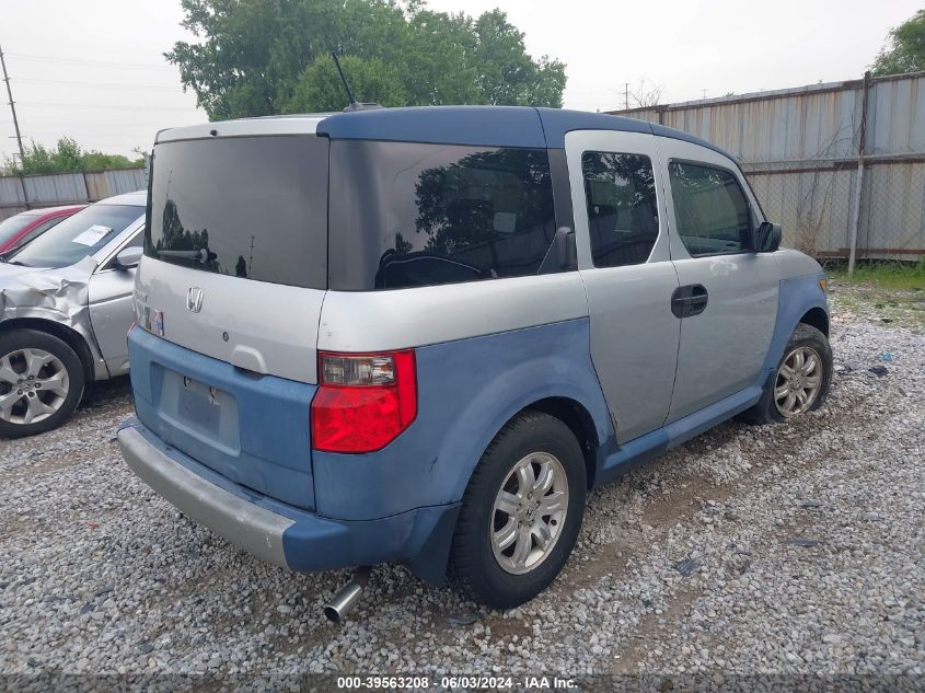 2006 Honda Element Ex VIN: 5J6YH18626L004966 Lot: 39563208