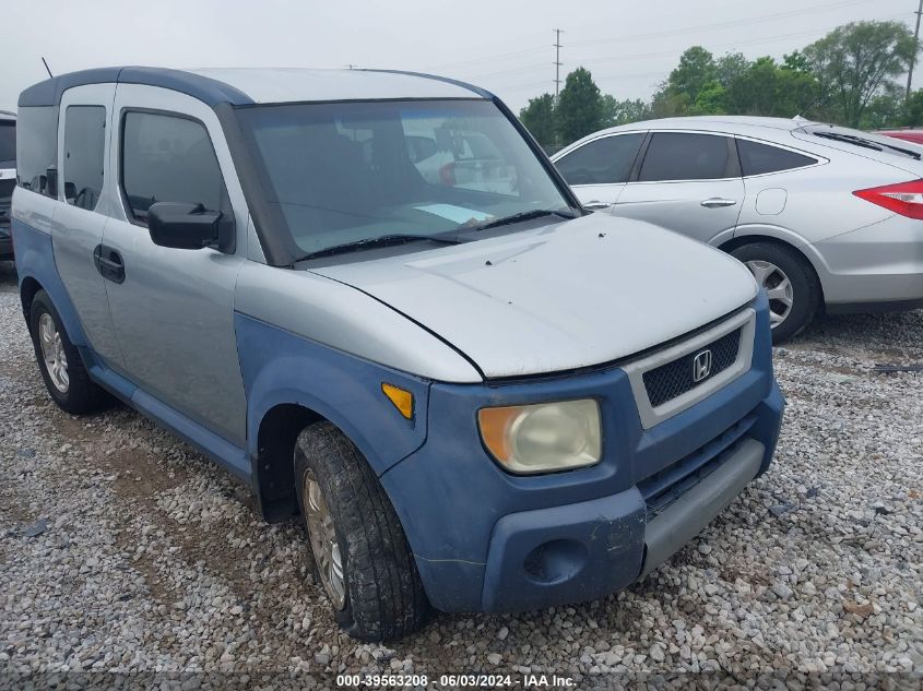 2006 Honda Element Ex VIN: 5J6YH18626L004966 Lot: 39563208