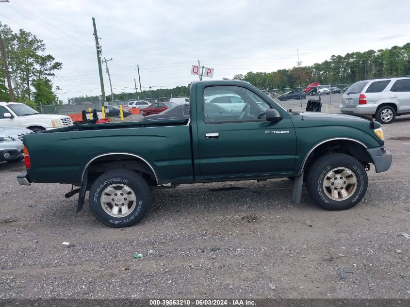 2000 Toyota Tacoma Prerunner VIN: 5TENM92N5YZ696518 Lot: 39563210