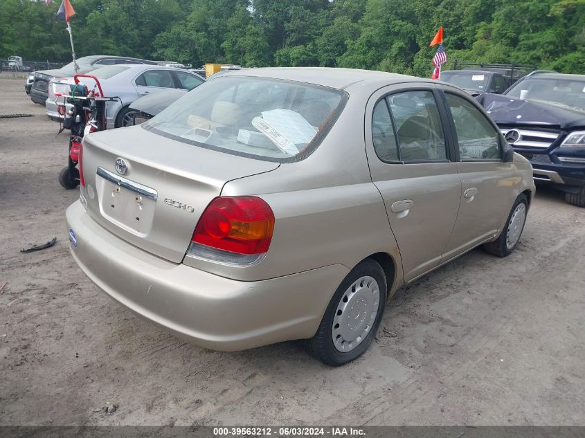 2003 Toyota Echo VIN: JTDBT123330296097 Lot: 39563212