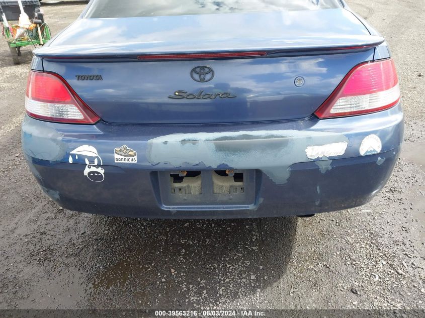 1999 Toyota Camry Solara Sle VIN: 2T1CF22P1XC108564 Lot: 39563216