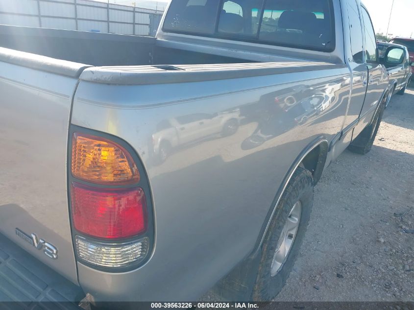 2001 Toyota Tundra Sr5 V8 VIN: 5TBRT34121S187302 Lot: 39563226