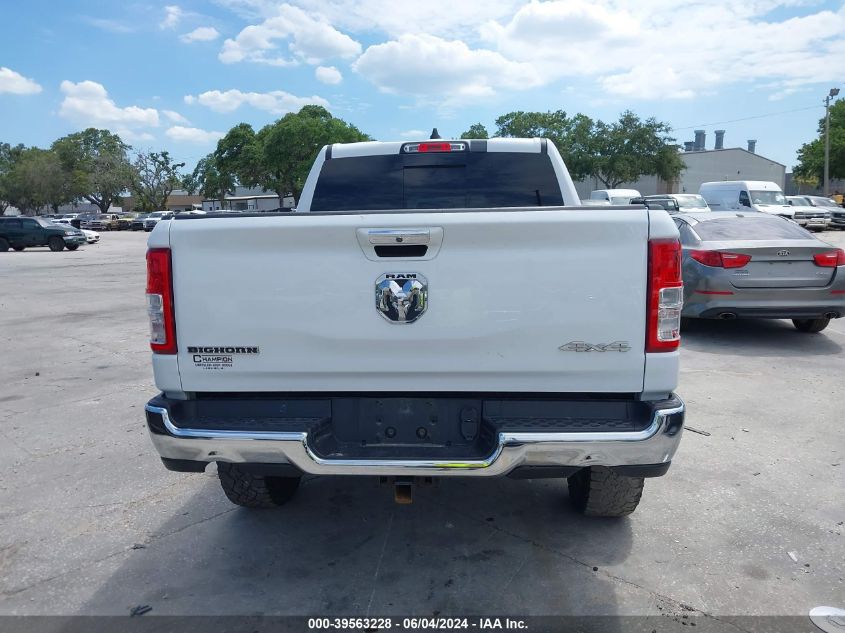 2019 Ram 1500 Big Horn/Lone Star 4X4 5'7 Box VIN: 1C6SRFFT6KN713467 Lot: 39563228