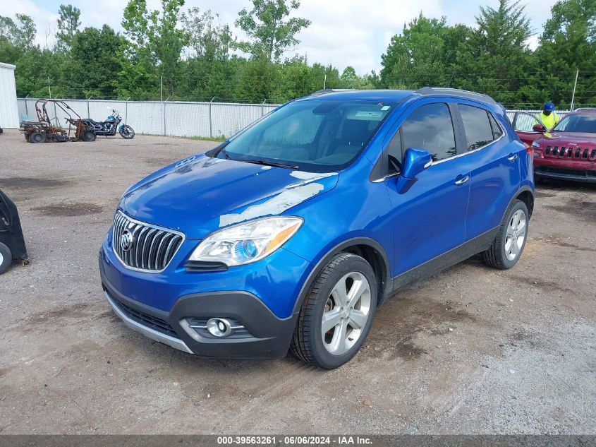 2015 Buick Encore Leather VIN: KL4CJCSB4FB269099 Lot: 39563261