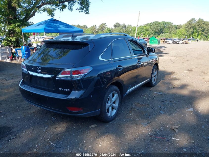 2013 Lexus Rx 350 VIN: 2T2BK1BA5DC221891 Lot: 39563270